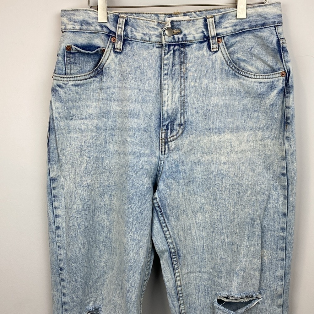 RETROD • High Waist 90s baggy Leg Denim Jeans - Picture 3 of 11